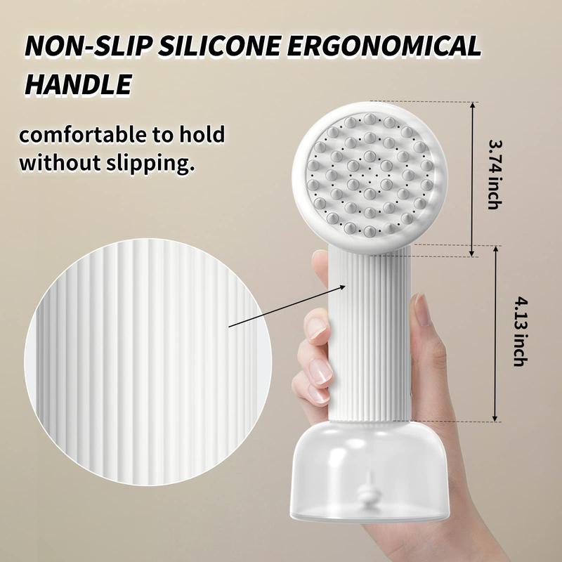 Auto-Foaming Dog Bath Brush, No Pre-Wetting