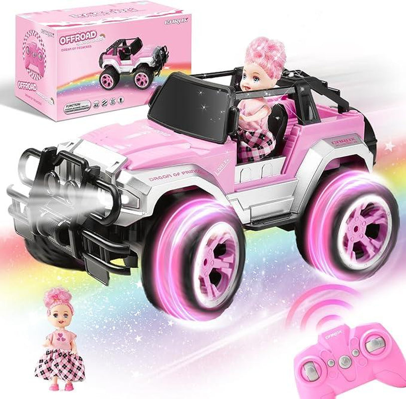 Carox RC Car for Girls, with Rechargeable Battery, 1:16 Scale 2.4Ghz