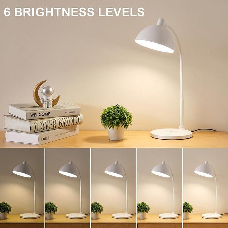 BOHON LED Desk Lamp with USB Charging Port