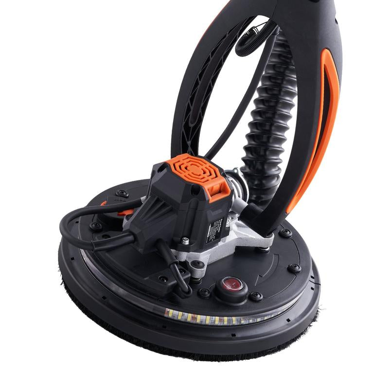 Electric Drywall Sander 900W, Self-Suction & Variable Speed 800-1800 RPM