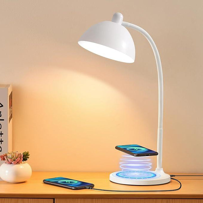 BOHON LED Desk Lamp with USB Charging Port