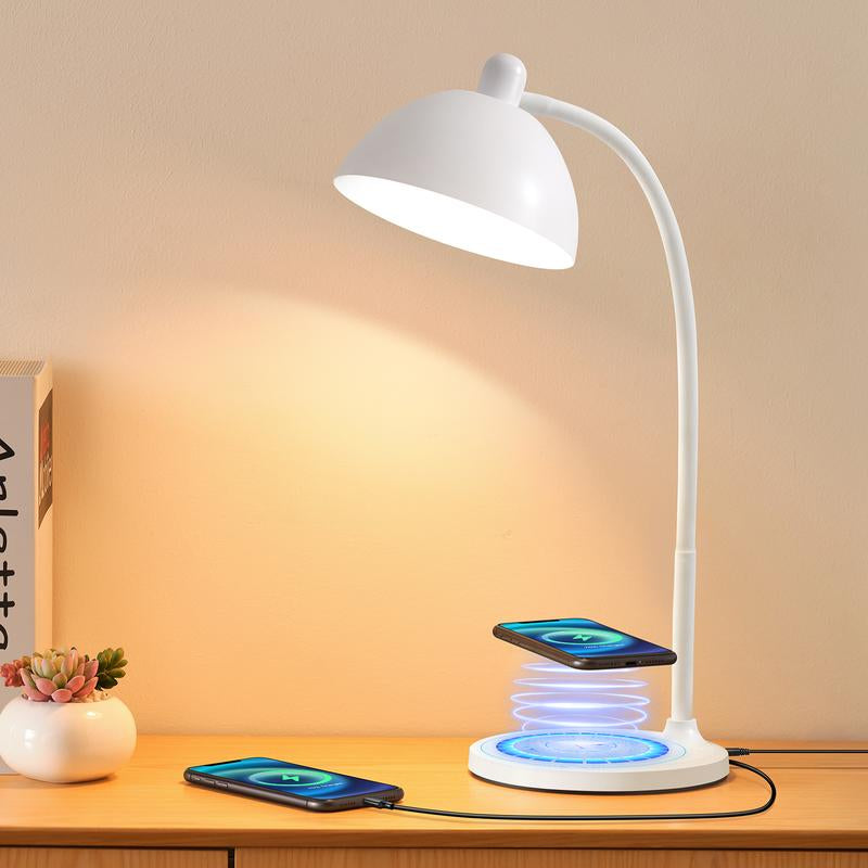 BOHON LED Desk Lamp with USB Charging Port