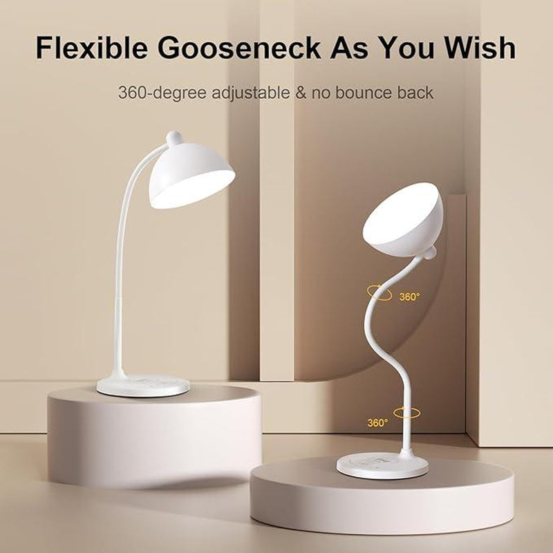 BOHON LED Desk Lamp with USB Charging Port