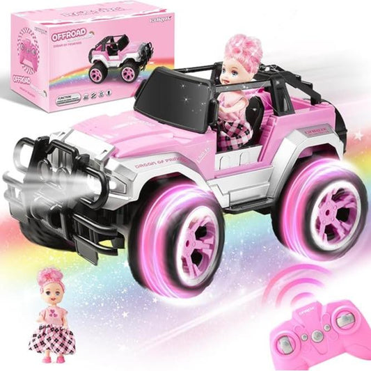 Carox RC Car for Girls, with Rechargeable Battery, 1:16 Scale 2.4Ghz