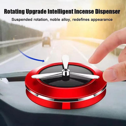 Car Air Freshener Helicopter Solar Rotating Aroma Diffuser Decor Fragrance Air Accessories Fresheners Scent