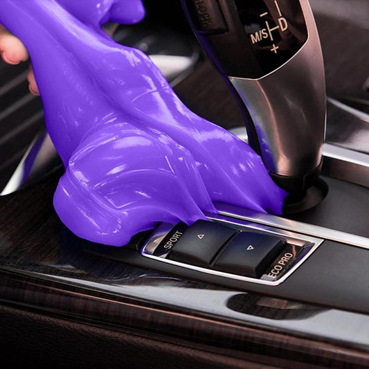 Cleaning Gel for Car Detailing Putty Car Putty Auto Detail Tools Car Interior Cleaner Car Cleaning Slime Car Crevice Cleaner Car Accessories Keyboard Cleaner Purple